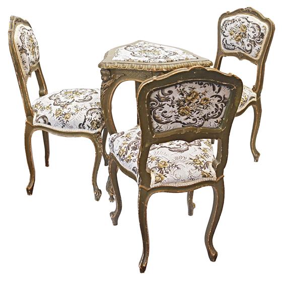 Sezení se stolečkem - Vídeňské baroko