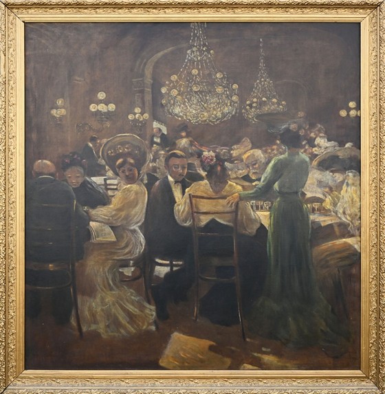 Kavárna Slavia - velký formát