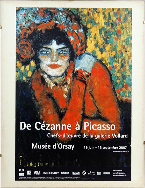 Plakát na výstavu - Cézanne a Picasso