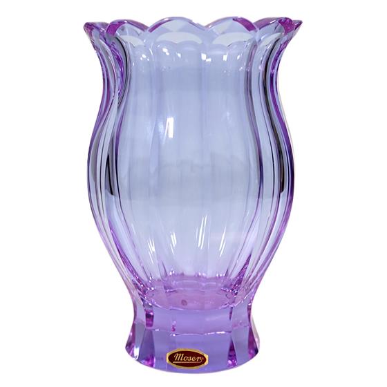 Váza - Moser - Alexandritové sklo