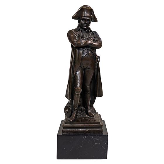 Bronzová socha Napoleona