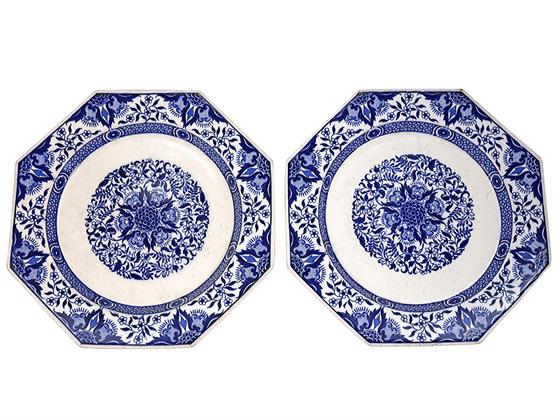 Párové dekorativní talíře