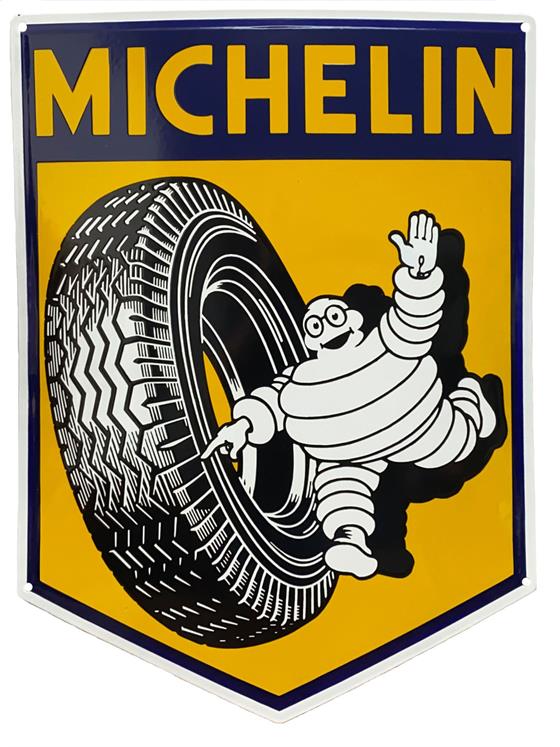 Smaltovaná cedule Michelin