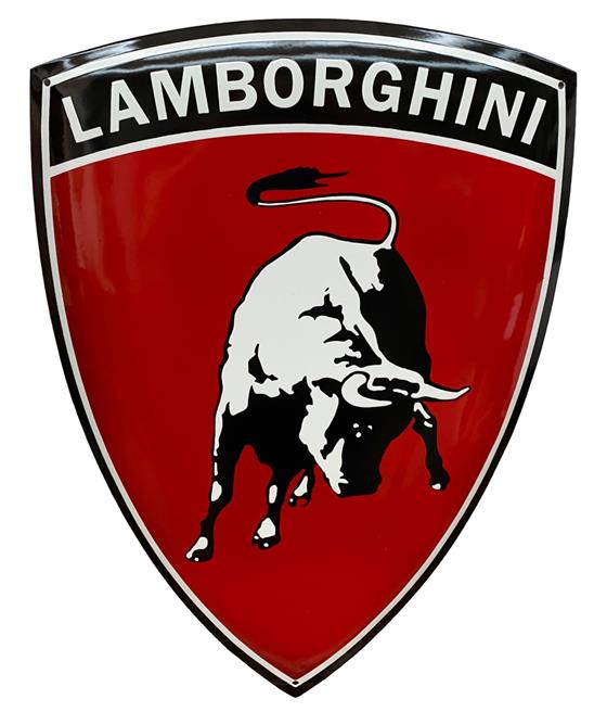 Smaltovaná cedule Lamborghini