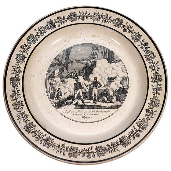 Ozdobný talíř s námořním motivem 1.