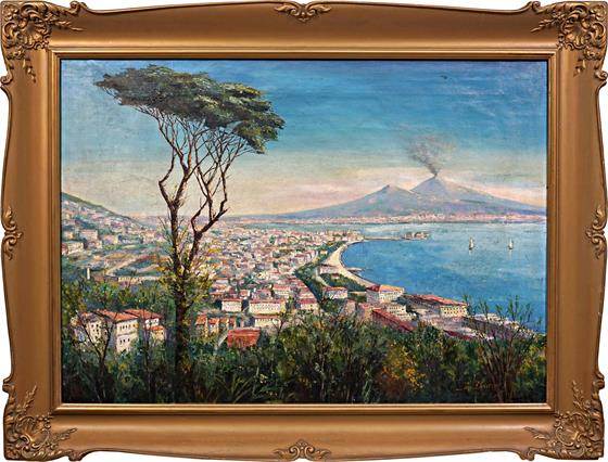 Neapolský záliv - Amalfské pobřeží - velký formát