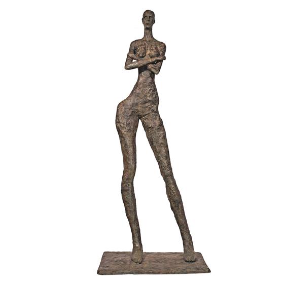 Velká bronzová socha ženy