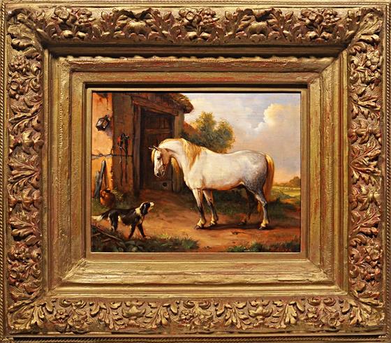 Kůň a pes - 19. století